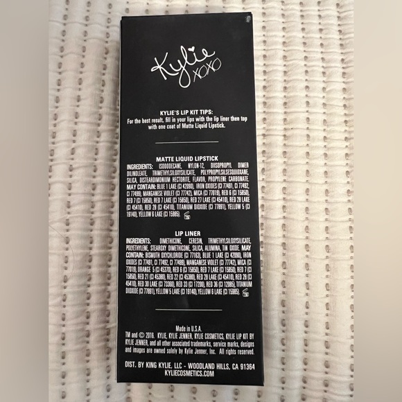 NEW Matte Lip Kit Kylie Cosmetics Liquid Lipstick & Lip Liner color Autumn - Picture 2 of 8